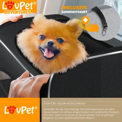 LOVPET® Hundebox Hundetasche Transportbox 2in1 Hunde & Katzentasche Hundetransportbox Inkl. Pet-Kissen + 3x Beutelrollen + Napf 44x31x36xm Transporttasche Für Haustiere, Haustiertransportbox, Farbe:Anthrazit 24 LOVPET® Hundebox Hundetasche Transportbox 2in1 Hunde & Katzentasche Hundetransportbox Inkl. Pet-Kissen + 3x Beutelrollen + Napf 44x31x36xm Transporttasche Für Haustiere, Haustiertransportbox, Farbe:Anthrazit -Garten- & Gewächshäuser Geschäft 69c726f1bec0e5931f79f239c42f9489