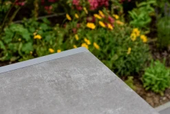 Merxx Gartenmöbelset "Amalfi Di Lusso" 9tlg. Mit Semi Ausziehtisch 180/250 X 100 Cm Mit Digitaldruckplatte - Aluminiumgestell Silber Mit Textilbespannung Anthrazit -Garten- & Gewächshäuser Geschäft 69ff1d0d1d8e0975d0fd1d441873c37e