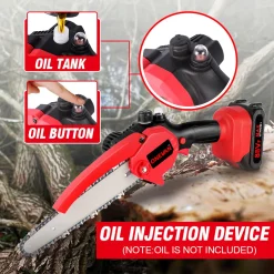 Yofidra ONEVAN 3500W 8 Zoll Elektrokettensägen Garten Handkettensäge Mit Ölkanne (Ohne Akku) -Garten- & Gewächshäuser Geschäft 6a06d88d7de8e37f93993e58d5d78a80 1