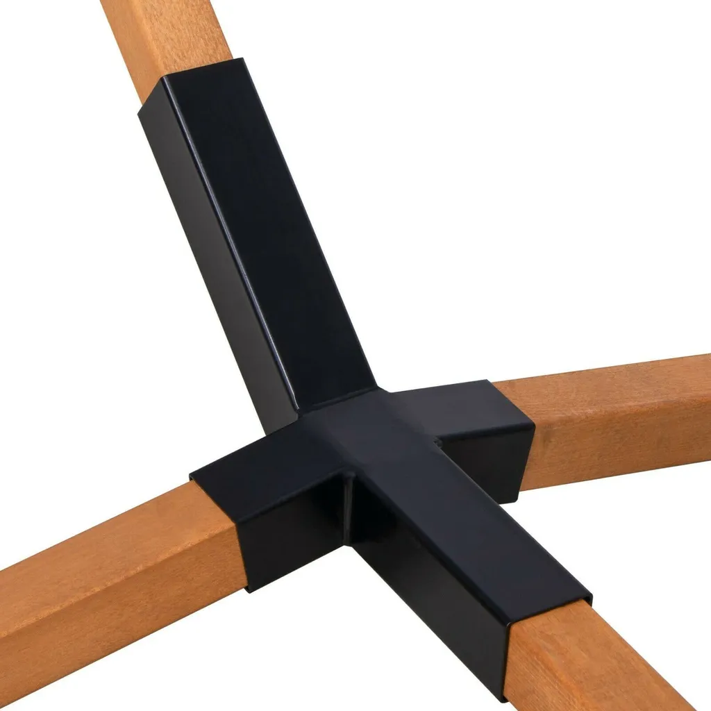 Springos Hängemattengestell Hängemattenständer 85 X 310 Cm Massivholz Ohne Hängematte 4 Springos Hängemattengestell Hängemattenständer 85 X 310 Cm Massivholz Ohne Hängematte – Bild 4