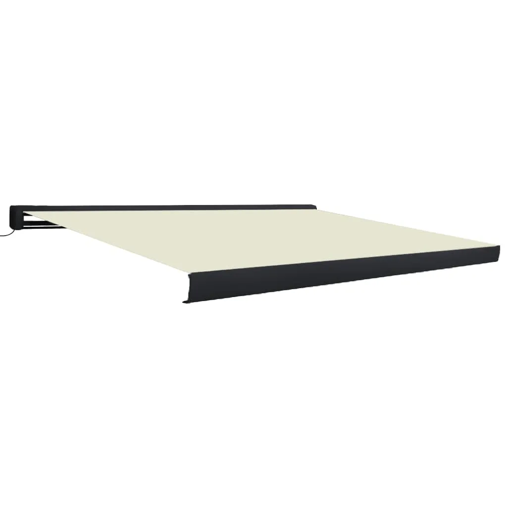 VidaXL Motorisierte Kassetten-Markise 400x300 Cm Creme 1 VidaXL Motorisierte Kassetten-Markise 400x300 Cm Creme