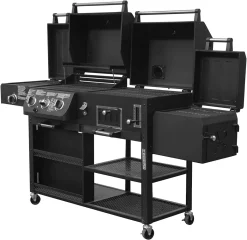 El Fuego Kombi Grill Arizona Gasgrill Und Holzkohle Smoker Grill -Garten- & Gewächshäuser Geschäft 6b02586a00783e0f31cd1624f1b3ebdb