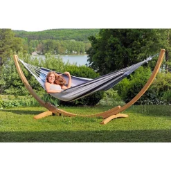 Amazonas Hängematte Und Gestell Apollo Set Marine 210 X 140 Cm; Bunt, AZ-6010120 -Garten- & Gewächshäuser Geschäft 6b50236a03bfdc932a86a9d992c4ce3c