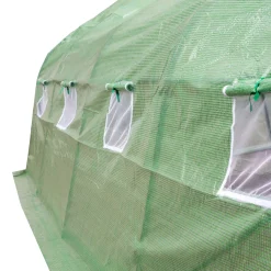 Tectake Foliengewächshaus In Zeltform Mit 8 Fenstern 600x300x205cm - Grün -Garten- & Gewächshäuser Geschäft 6b7e8a66fc832a8f6b533374797288ce