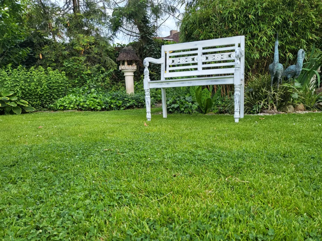 Ambiente-Lebenart.de Teakbank-Landhaus-Bank-Parkbank-Gartenbank-Blumen-Bank-Balkon-Bank 2 Sitzer Shabby Chic White Washed Antik Weiss 5 Ambiente-Lebenart.de Teakbank-Landhaus-Bank-Parkbank-Gartenbank-Blumen-Bank-Balkon-Bank 2 Sitzer Shabby Chic White Washed Antik Weiss – Bild 5