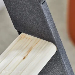 Treppen Intercon Raumspartreppe Intercon Vario 3 Mit 12 Stufen Bis Max. 290 Cm, Lava-Anthrazit, Fichte | Raumspartreppe Mit Metallwangen Und Holzstufen Lässt Sich An Die Wand Schieben Und Spart Platz -Garten- & Gewächshäuser Geschäft 6c1570ee24097b021e67b54bd16b93c8 4