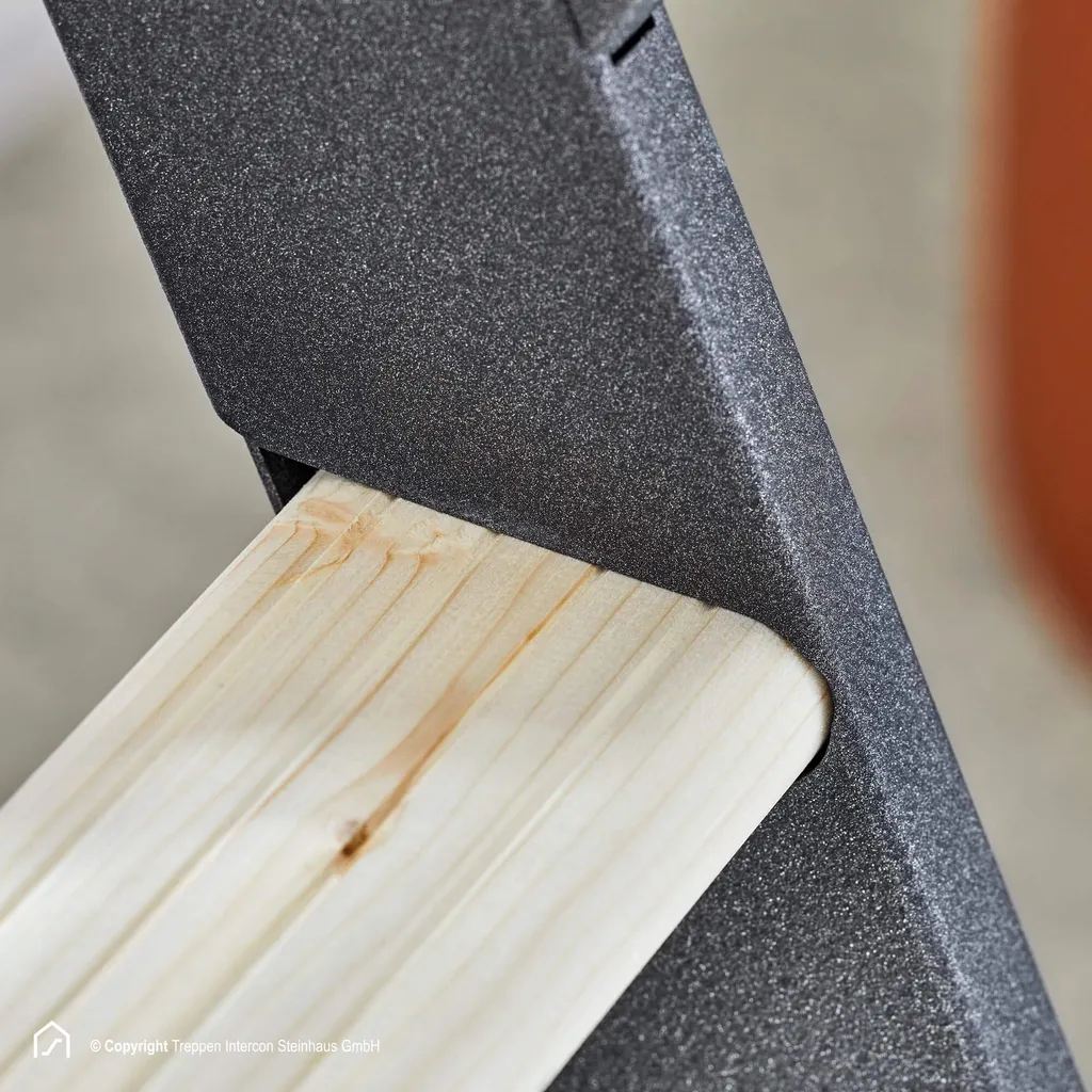 Treppen Intercon Raumspartreppe Intercon Vario 3 Mit 10 Stufen Bis Max. 243 Cm, Polar-Weiß, Fichte | Raumspartreppe Mit Metallwangen Und Holzstufen Lässt Sich An Die Wand Schieben Und Spart Platz 5 Treppen Intercon Raumspartreppe Intercon Vario 3 Mit 10 Stufen Bis Max. 243 Cm, Polar-Weiß, Fichte | Raumspartreppe Mit Metallwangen Und Holzstufen Lässt Sich An Die Wand Schieben Und Spart Platz – Bild 5