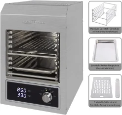 ProfiCook PC-EBG 1201 Elektro Beef-Grill BBQ Elektrogrill Multifunktionsdisplay -Garten- & Gewächshäuser Geschäft 6c815cb2263225a55ebed5ab63854966