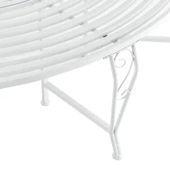 En.casa Baumbank Sorrent 160x84cm Rundbank 360° Gartenbank Parkbank Stahl Weiß 13 En.casa Baumbank Sorrent 160x84cm Rundbank 360° Gartenbank Parkbank Stahl Weiß -Garten- & Gewächshäuser Geschäft 6ce046367632ad2c2badcfb670ee9892