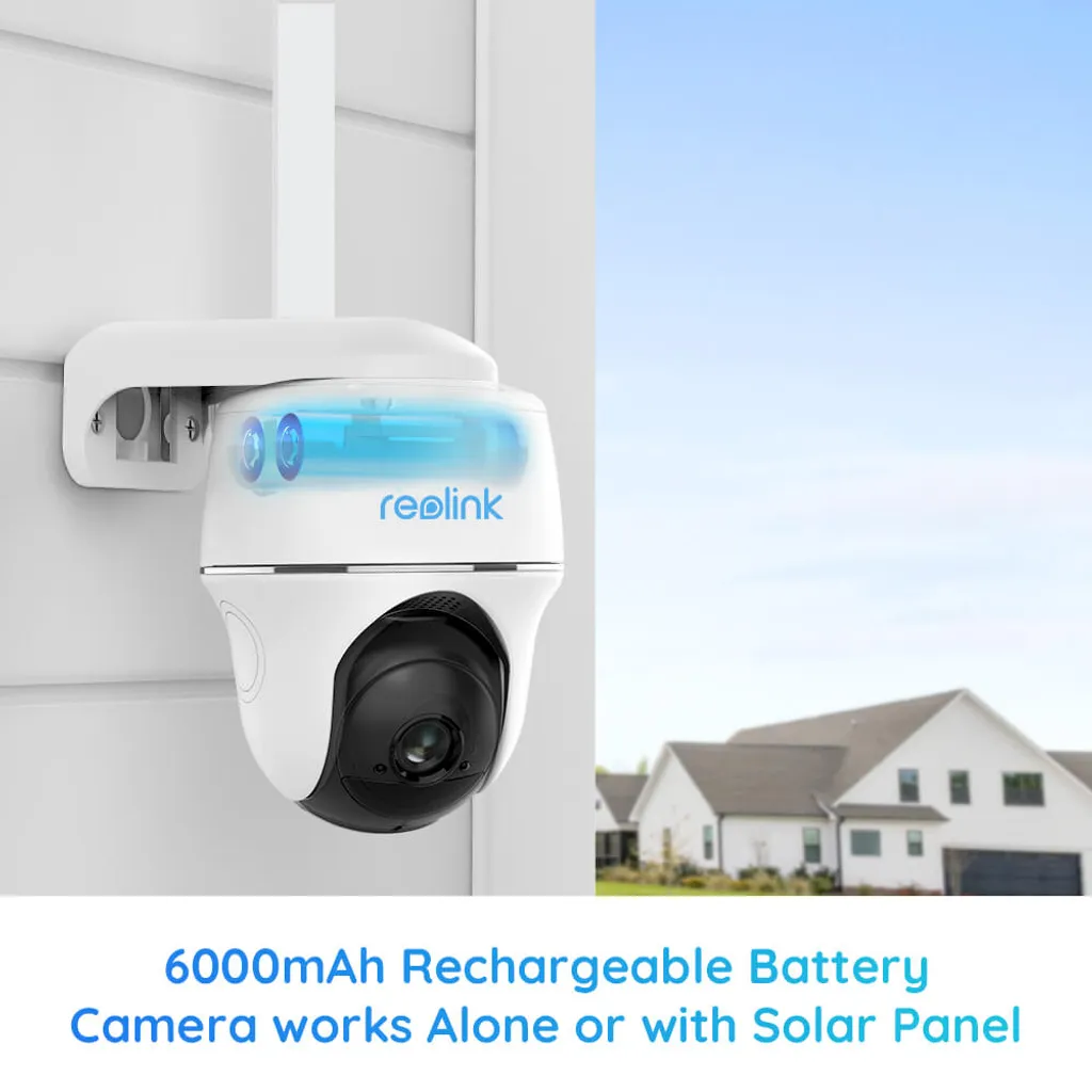 Reolink Akku 3G/4G LTE Überwachungskamera Aussen Mit Mensch/Fahrzeug/PIR Erkennung, 355°/140° Schwenkbar, 4MP Kabellose IP Kamera Outdoor Mit SIM-Kartenslot, 32GB SD Karte, Go PT Plus 5 Reolink Akku 3G/4G LTE Überwachungskamera Aussen Mit Mensch/Fahrzeug/PIR Erkennung, 355°/140° Schwenkbar, 4MP Kabellose IP Kamera Outdoor Mit SIM-Kartenslot, 32GB SD Karte, Go PT Plus – Bild 5