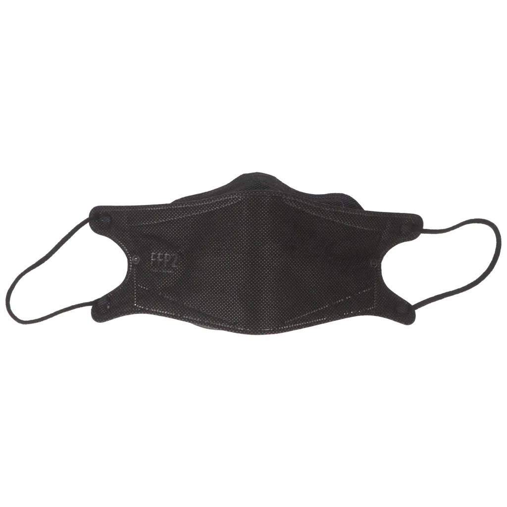 NEOLITIC TECH 10 Stück FFP2 Maske Schwarz, Nach DIN EN149:2001+A1:2009, Partikelfiltrierende Halbmaske, FFP2 Schutzmaske 7 NEOLITIC TECH 10 Stück FFP2 Maske Schwarz, Nach DIN EN149:2001+A1:2009, Partikelfiltrierende Halbmaske, FFP2 Schutzmaske – Bild 7