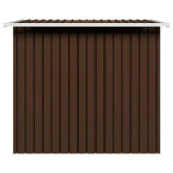 VidaXL Geräteschuppen Braun 194x121x181 Cm Stahl -Garten- & Gewächshäuser Geschäft 6d48f338786731c2fec3b06c6bbfa78d