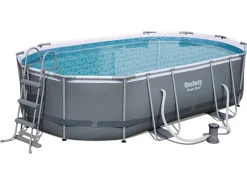 Bestway Power Steel Frame Pool Komplettset, Oval, 488 X 305 X 107 Cm (56448) -Garten- & Gewächshäuser Geschäft 6dbfb45c740424afeb2e0a5e39f2f748