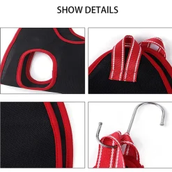 YisibaihTao Hundepflege Hängematte Zum Nagelschneiden, Badetasche, Hängematten Helfer, Rückhaltetasche Für Katze, Hund, Rot Und Schwarz(S) -Garten- & Gewächshäuser Geschäft 6df56cadc2ff834f64cf6557b67e5054 1