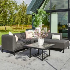 Hartman Dion Lounge Set, Aluminiumgestell, Allwetter-Stoff Von Hartman, Inklusive Beistelltisch -Garten- & Gewächshäuser Geschäft 6e398d2aa5d7af8118c0606c9ab8ea5e