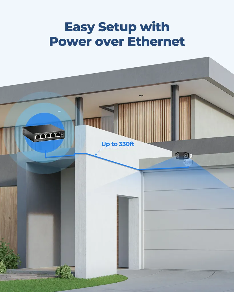 Reolink 4K Dual-Lens Überwachungskamera Mit 180° Sichtwinkel, Outdoor IP-Kamera, Person/Fahrzeug/Tier-Erkennung, Farb-Nachtsicht, Zwei-Wege-Audio, Wasserdicht, Duo 2 PoE 10 Reolink 4K Dual-Lens Überwachungskamera Mit 180° Sichtwinkel, Outdoor IP-Kamera, Person/Fahrzeug/Tier-Erkennung, Farb-Nachtsicht, Zwei-Wege-Audio, Wasserdicht, Duo 2 PoE – Bild 10