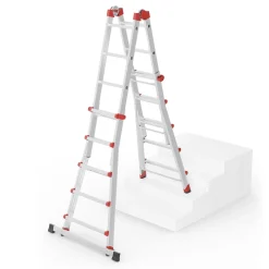 Hailo Multifunktions Teleskopleiter M80 4x5 Sprossen