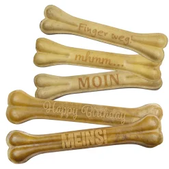 Exklusiv Bei Schecker - Kauknochen - Personalisiert - Mit Gravur - MEINS -Garten- & Gewächshäuser Geschäft 6eda9be41abc40da5e649fea9403bdf6