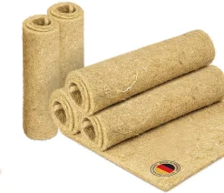 Veddelholzer Garten 3 Hanfmatten Für Nager Kaninchen Käfige Kaninchenstall Hasenstall & Gehege Von Meerschweinchen Hamstern. Nagermatten Aus 100% Hanf. Zubehör Für Käfige Höhlen & Schlafplätze Für Kleintiere