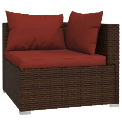 VidaXL 10-tlg. Garten-Lounge-Set Mit Kissen Poly Rattan Braun -Garten- & Gewächshäuser Geschäft 6f3dba581f89c741e455fec6b3fc8146