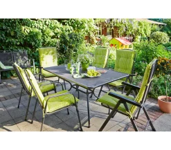 MWH DAS ORIGINAL Royal Garden Gartentisch Streckmetall, 145 X 90 X 74 Cm, Metall, Grau -Garten- & Gewächshäuser Geschäft 6faad66b395c94c4f4d8ce02e0c4a835