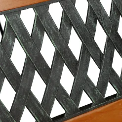 Relaxdays Gartenbank Holz & Gusseisen -Garten- & Gewächshäuser Geschäft 6fc8775776cdcf093b9483a55b15c7d1