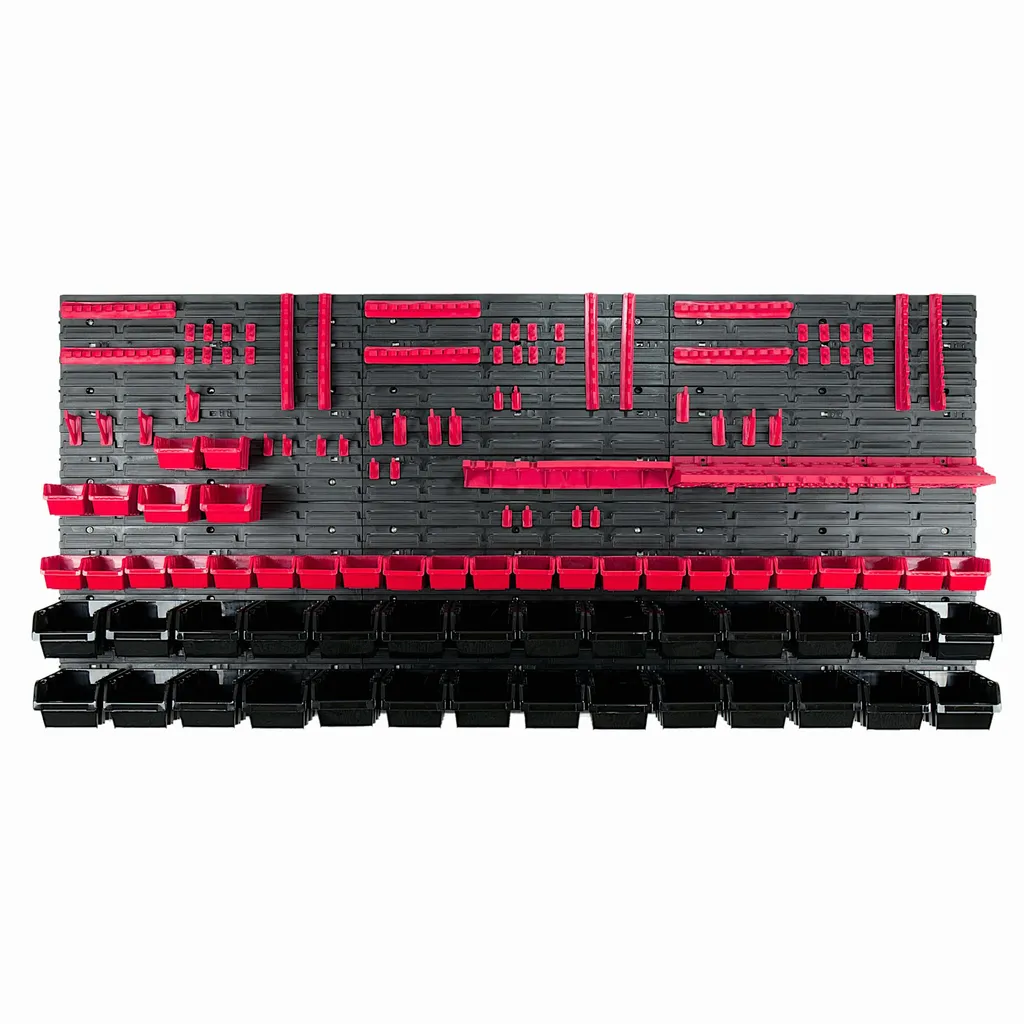 Valle Verde 124-tlg. Set Werkzeugwand 1728 X 780 Mm Lochwand Werkzeughalter Sichtlagerboxen Wekstattordnung Wandregal 5 Valle Verde 124-tlg. Set Werkzeugwand 1728 X 780 Mm Lochwand Werkzeughalter Sichtlagerboxen Wekstattordnung Wandregal – Bild 5