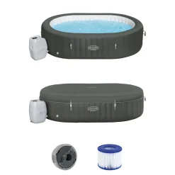 Bestway® LAY-Z-SPA® Whirlpool Mauritius AirJet™ 270 X 180 X 71 Cm, Oval -Garten- & Gewächshäuser Geschäft 6fdb65cb798cf1ceb62267cabbe78547