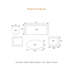 Garden Impressions Margriet Lounge Set 5-teilig Mystic Grau -Garten- & Gewächshäuser Geschäft 6feff5b8c04108d36af52a3aca884da7