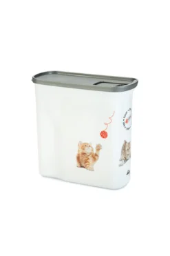 Curver - Katzenfutter Container - Weiß - 2l - 1kg
