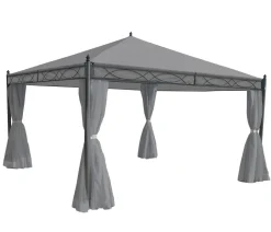 Mendler Pergola Calpe, Garten Pavillon, Stabiles 7cm-Gestell Mit Seitenwand Hellgrau 4x4m 25 Mendler Pergola Calpe, Garten Pavillon, Stabiles 7cm-Gestell Mit Seitenwand Hellgrau 4x4m -Garten- & Gewächshäuser Geschäft 70c19c17affea4bcd9bef3d5dba08ffd