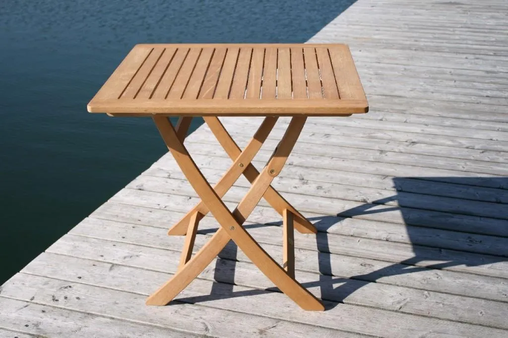 MSZ Design Gartentisch Klapptisch Catar 80 X 80 Cm AusEukalyptus 1 MSZ Design Gartentisch Klapptisch Catar 80 X 80 Cm AusEukalyptus