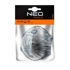 NEO TOOLS 3 Stk. FFP2 Atemschutzmasken Mit Aktivkohlefilter -Garten- & Gewächshäuser Geschäft 70f6cf2dead03f6e6223bffc40cf92e2