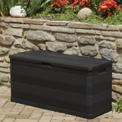 VidaXL Gartenbox Schwarz 117×45×56 Cm -Garten- & Gewächshäuser Geschäft 718d9f2c94f5967d3c0b4edc1cd7d152