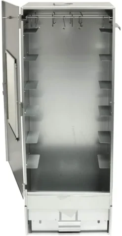 DD-Tackle Räucherofen 44 X 28 X 120 Cm Inkl 2000W El. Heizspirale SET -Garten- & Gewächshäuser Geschäft 71cae8de7be07bbedf8b5c514877675b