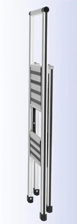 Wenko Alu-Design Klapptrittleiter 2-stufig Silber -Garten- & Gewächshäuser Geschäft 71d61f4718b4ceb1427909d562fd26f9 1