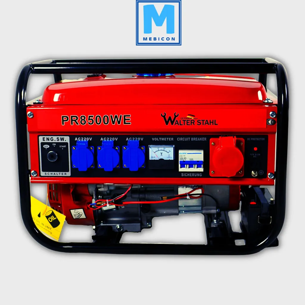 Walter Stahl Germany Stromerzeuger Generator Benzin 4-Takt Notstromaggregat Mit E-Starter! 2 Walter Stahl Germany Stromerzeuger Generator Benzin 4-Takt Notstromaggregat Mit E-Starter! – Bild 2