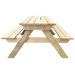 VidaXL Picknicktisch 150x135x71,5 Cm Holz -Garten- & Gewächshäuser Geschäft 71fe3c8ea82a8b7d20dddf09b6acd740