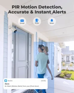 Reolink Kabellose Akku-Überwachungskamera Aussen 1080p HD Mit PIR Bewegungsmelder, 2.4GHz WLAN, IR Nachtsicht, SD-Kartenslot, Zeitraffer, 2-Wege-Audio, Argus Eco Mit Solarpanel (2 Stück) 31 Reolink Kabellose Akku-Überwachungskamera Aussen 1080p HD Mit PIR Bewegungsmelder, 2.4GHz WLAN, IR Nachtsicht, SD-Kartenslot, Zeitraffer, 2-Wege-Audio, Argus Eco Mit Solarpanel (2 Stück) -Garten- & Gewächshäuser Geschäft 721042581a54502c666635c49efd3a38