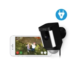 Ring Spotlight Cam Wired HD Sicherheitskamera Mit LED Licht Sirene Und Gegensprechfunktion 240 V Kabelgebunden Schwarz- Neu 20 Ring Spotlight Cam Wired HD Sicherheitskamera Mit LED Licht Sirene Und Gegensprechfunktion 240 V Kabelgebunden Schwarz- Neu -Garten- & Gewächshäuser Geschäft 7234f8f35cc8eeb0ffcecf8cd39dab56