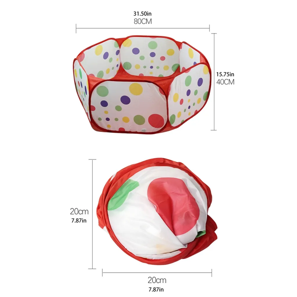 Stretoey Haustierzaun, Tragbarer Faltbar Dot Hamster Gehege, Kleiner Mittelgroßer Tierkäfig Sicherer Laufstall Für Hamster Meerschweinchen, 80x40cm, Rot Kleintier-Gehege 8 Stretoey Haustierzaun, Tragbarer Faltbar Dot Hamster Gehege, Kleiner Mittelgroßer Tierkäfig Sicherer Laufstall Für Hamster Meerschweinchen, 80x40cm, Rot Kleintier-Gehege – Bild 8