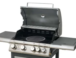 Tepro-Gasgrill - "Rockland" 4 Edelstahl-Brenner; 3169 -Garten- & Gewächshäuser Geschäft 7260a9b1e10d118a640a87bffe5fa188