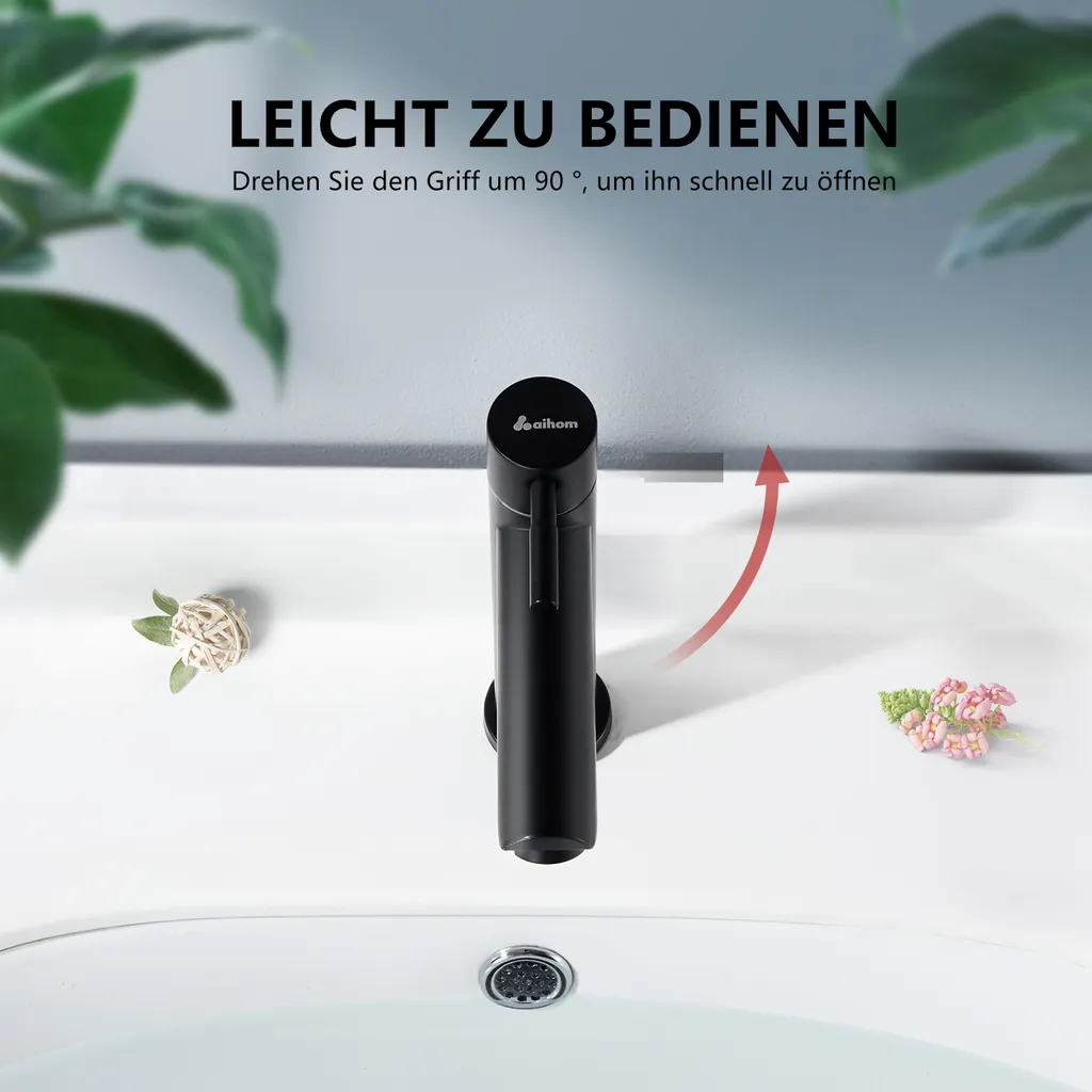 Aihom Kaltwasser Armatur Für Bad Wasserhahn Bad Kaltwasserhahn Standventil Schwarz Wasserhahn Armatur Bad Badarmaturen 7 Aihom Kaltwasser Armatur Für Bad Wasserhahn Bad Kaltwasserhahn Standventil Schwarz Wasserhahn Armatur Bad Badarmaturen – Bild 7