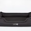 Hobbydog Hundebett Schlafplatz Hundekissen - Prestige - 110 X 90 X 25 Cm [Größe: XXL] - Schwarz Mit Hunden
