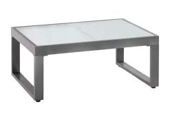 Merxx Beistelltisch "Artessa" 90 X 65 Cm - Aluminiumgestell Graphit