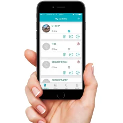 Smartwares Überwachungskamera IP-Netzwerkkamera C180IP IP 180° Indoor -Garten- & Gewächshäuser Geschäft 72c0b2a7dd1fec12eb536ccd6e1fc952