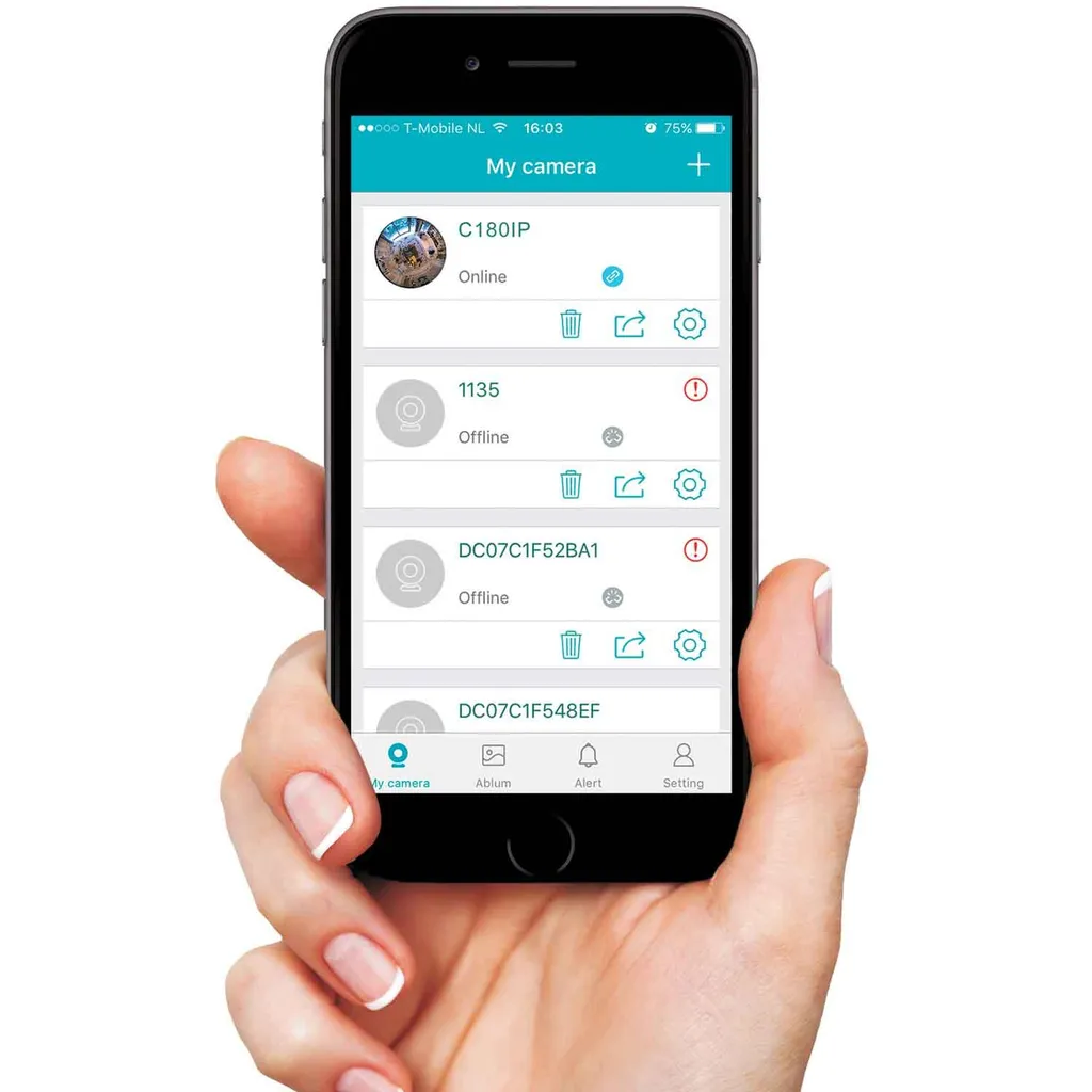 Smartwares Überwachungskamera IP-Netzwerkkamera C180IP IP 180° Indoor 10 Smartwares Überwachungskamera IP-Netzwerkkamera C180IP IP 180° Indoor – Bild 10