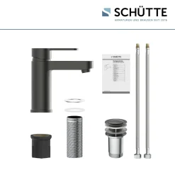 Schütte SCHÜTTE Waschtischarmatur ELEPHANT Mit Ablaufgarnitur, Wasserhahn Bad Mit Pop Up, Graphit Matt 17 Schütte SCHÜTTE Waschtischarmatur ELEPHANT Mit Ablaufgarnitur, Wasserhahn Bad Mit Pop Up, Graphit Matt -Garten- & Gewächshäuser Geschäft 72c927925d51cd5e396217939a84a88e