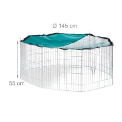 Relaxdays Freilaufgehege XL Mit Netz-Abdeckung 12 Relaxdays Freilaufgehege XL Mit Netz-Abdeckung -Garten- & Gewächshäuser Geschäft 72cec0dd80e679f9aaa73a5ec3715ea0