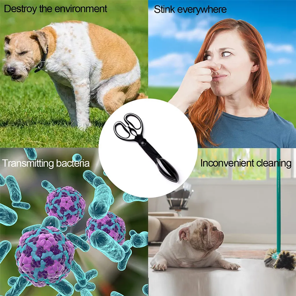 Jormftte Pet Abfallschere Scoop Pickup Tool, Haustier Hundekotschaufel Pooper Scooper Abfall, Hundekotgreifer Tragbare Kotaufheber, 30x10CM 9 Jormftte Pet Abfallschere Scoop Pickup Tool, Haustier Hundekotschaufel Pooper Scooper Abfall, Hundekotgreifer Tragbare Kotaufheber, 30x10CM – Bild 9